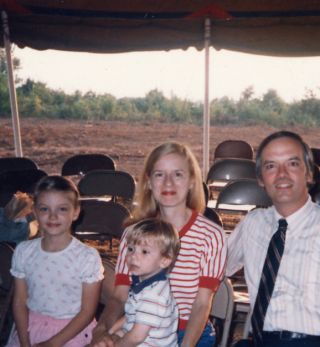 Sarah, David, Patricia, and Henry Mitchell