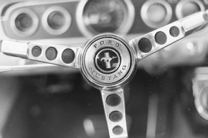 1965 Mustang steering wheel