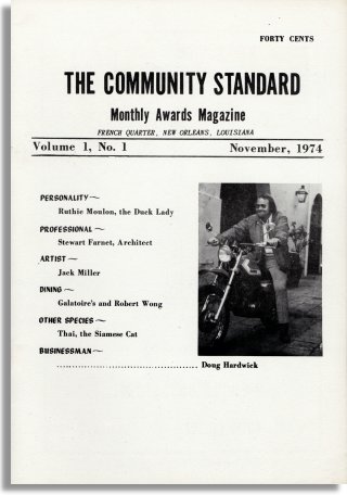 The Community Standard, November 1974