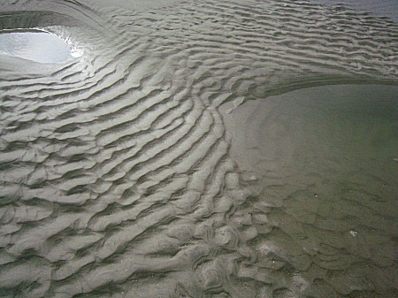 Sand Ripples at Myrtle Beach