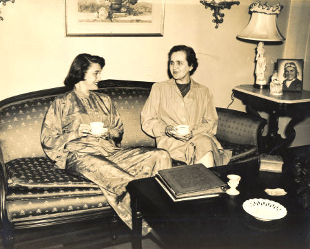 Patricia Neal with her Aunt Maude Neal Mahan