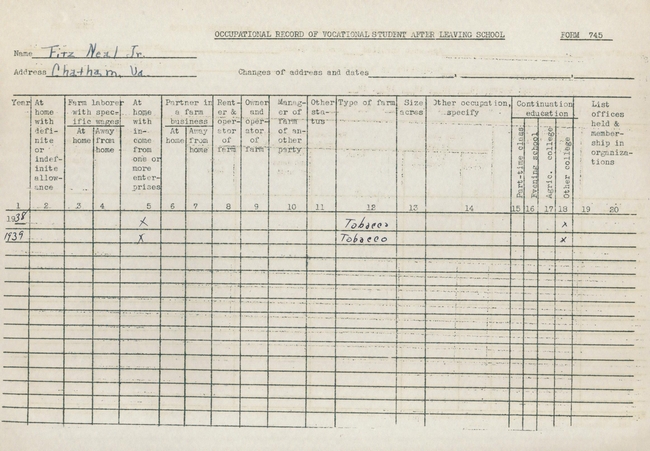 Fitz Neal Ag Survey Page 2