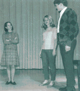 Myra Troutman, Patricia Beaver, and Victor Aaron